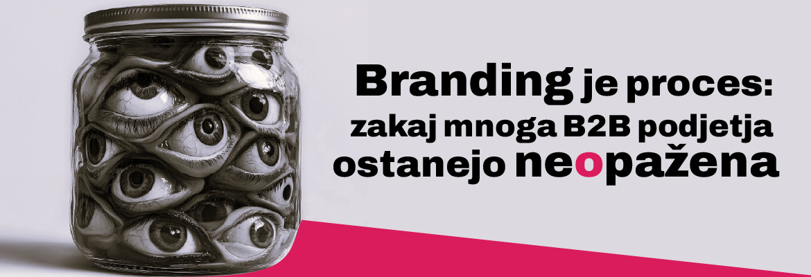 Branding je proces: zakaj B2B podjetja z odličnimi produkti ostanejo neopažena